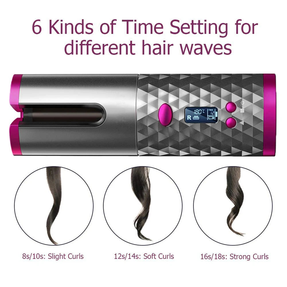 CurlPro Wireless – Automatic Hair Curler