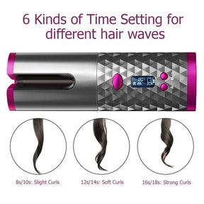 CurlPro Wireless – Automatic Hair Curler