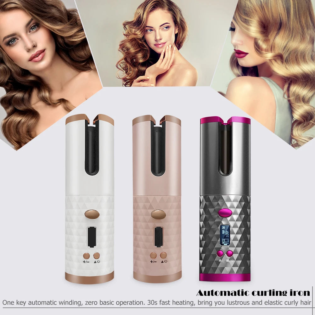 CurlPro Wireless – Automatic Hair Curler