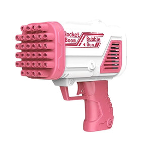 Electric Bubble Bazooka – 32-Hole Bubble Gun