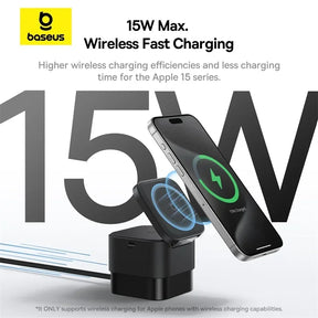 Baseus MagPro 2-in-1 Wireless Charger – The Future of Charging Simplified